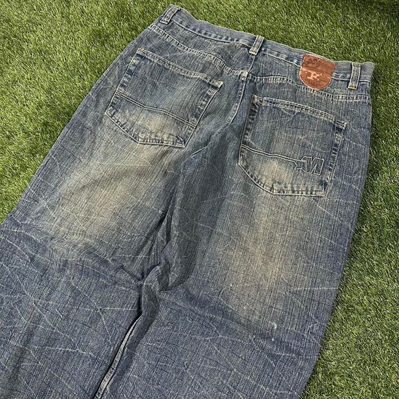 Y2K BAGGY MECCA JEANS - Picture 3 of 7
